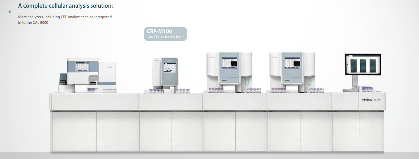 Mindray CAL 8000 Main View