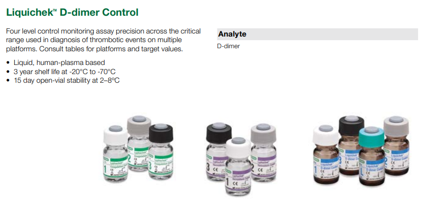 Hematology Controls and Calibrators